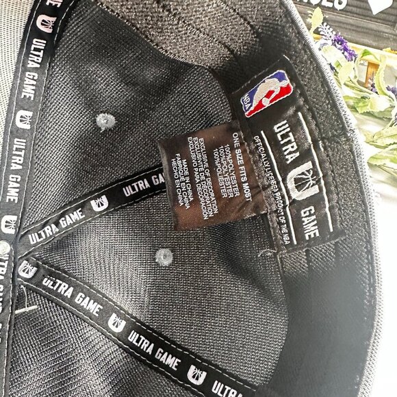 Ultra Games 76ers NBA Cap Phila Basketball Hat Fitted Back Baseball 6 Panel Grey - Picture 13 of 16